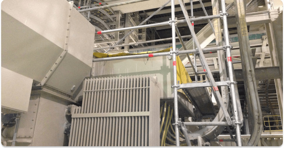 Montaje y Retiro Riostras, Laguna Seca