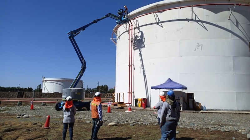 Inspección, Mantención y Recertificación de Tanques de Combustibles Plantas San Fernando y Linares