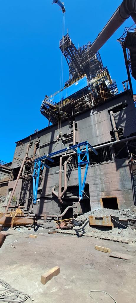 Montaje BLT Horno Planta Huachipato